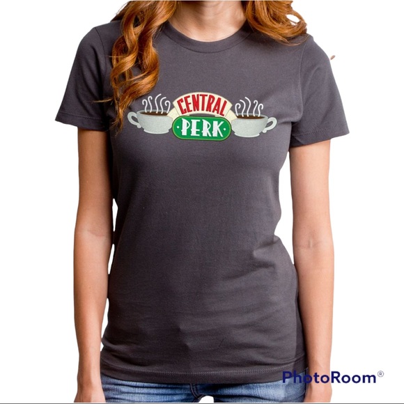 Friends The TV Series Gray Central Perk T-Shirt. NWT - Picture 2 of 4